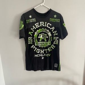 American Fighter Mens medium T-shirt graphic tee